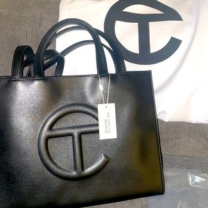 Telfar Shopping Bag, Medium, Black